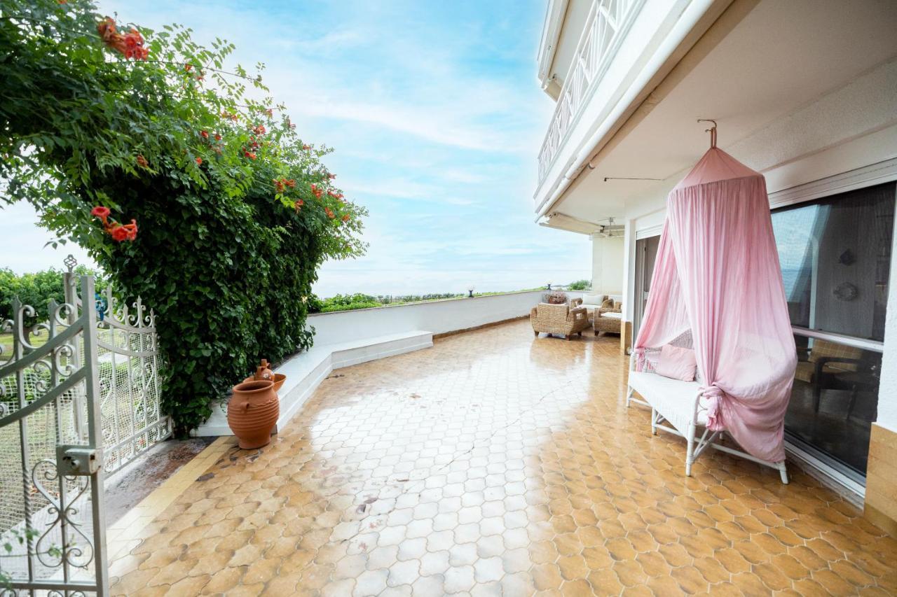 Delmare Dom Seafront Villa Kalyves Polygyrou Dış mekan fotoğraf